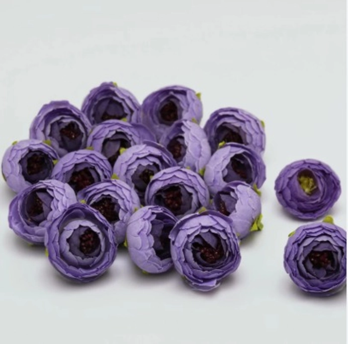 Artificial Peony Rose Flowers Purple Artificial Peony Rose Flowers Purple