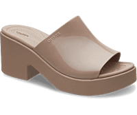 BROOKLYN SLIDE HIGH SHINE HEEL