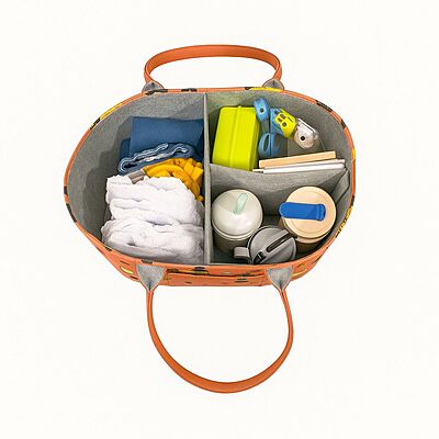 Diaper Caddy - Oval - Dino