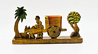 Village Scene Decorative Showpiece, 18.5 cm x 10 cm