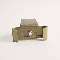 Metal DIN Rail Mount Terminal Blocks End Stopper Screw Type Clamp (1 qty)