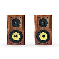 Sound King F-35K Bookshelf Speaker With 20-100Watts RMS 8OHMS MDF & PVC Coating Box Amplifier Needed Sound King F-35K Bookshelf Speaker With 20-100Watts RMS 8OHMS MDF & PVC Coating Box Amplifier Needed