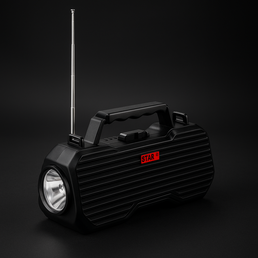 RL - 3890 hls Solar Led Home Light System with music player