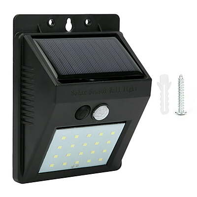 Night Sensor Light 6009 Without Motion Wall Light Solar 20 LED Wall Light Night Sensor Light 6009 Without Motion Wall Light Solar 20 LED Wall Light