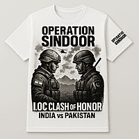 Operation Sindoor LOC Clash T-Shirt – Bold Tribute to India-Pakistan Border Heroes
