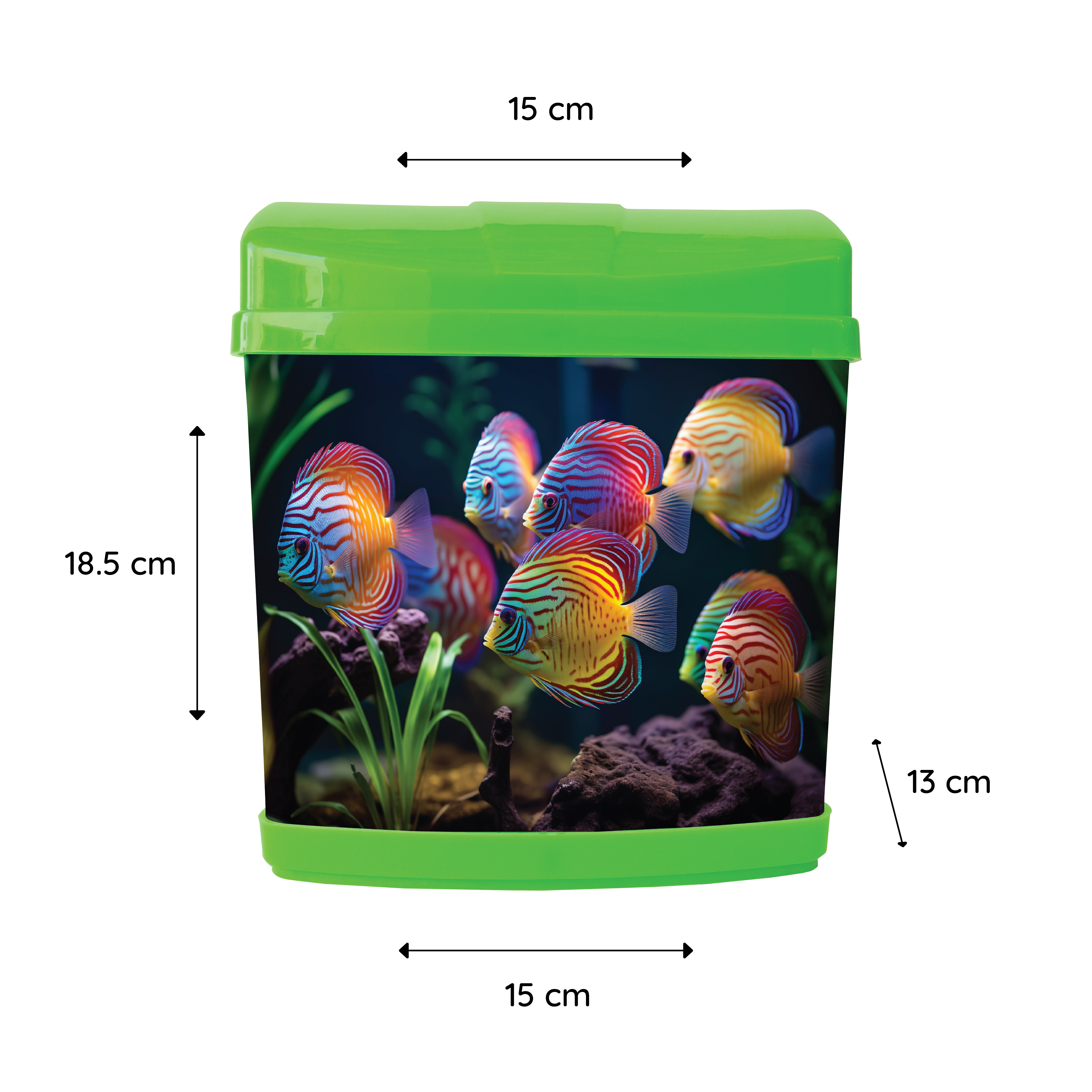 FlyExtreme Fish Tank For Betta, Guppy, Gold Fish & Other Small Fish Variety FlyExtreme Fish Tank For Betta, Guppy, Gold Fish & Other Small Fish Variety