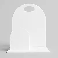 Foldable Hamper Cake Stand White Foldable Hamper Cake Stand White