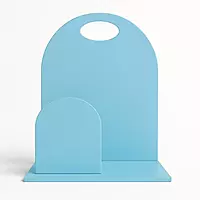 Foldable Hamper Cake Stand Blue Foldable Hamper Cake Stand Blue