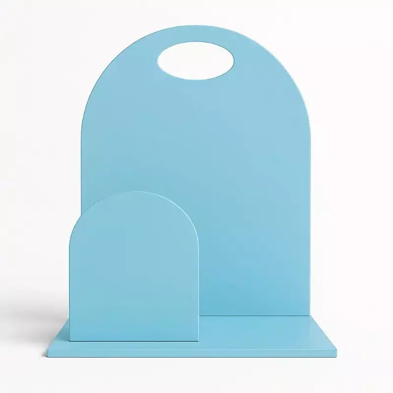 Foldable Hamper Cake Stand Blue Foldable Hamper Cake Stand Blue