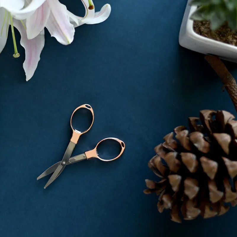 KnitPro Folding Scissors- Rose Gold- 11286 KnitPro Folding Scissors- Rose Gold- 11286
