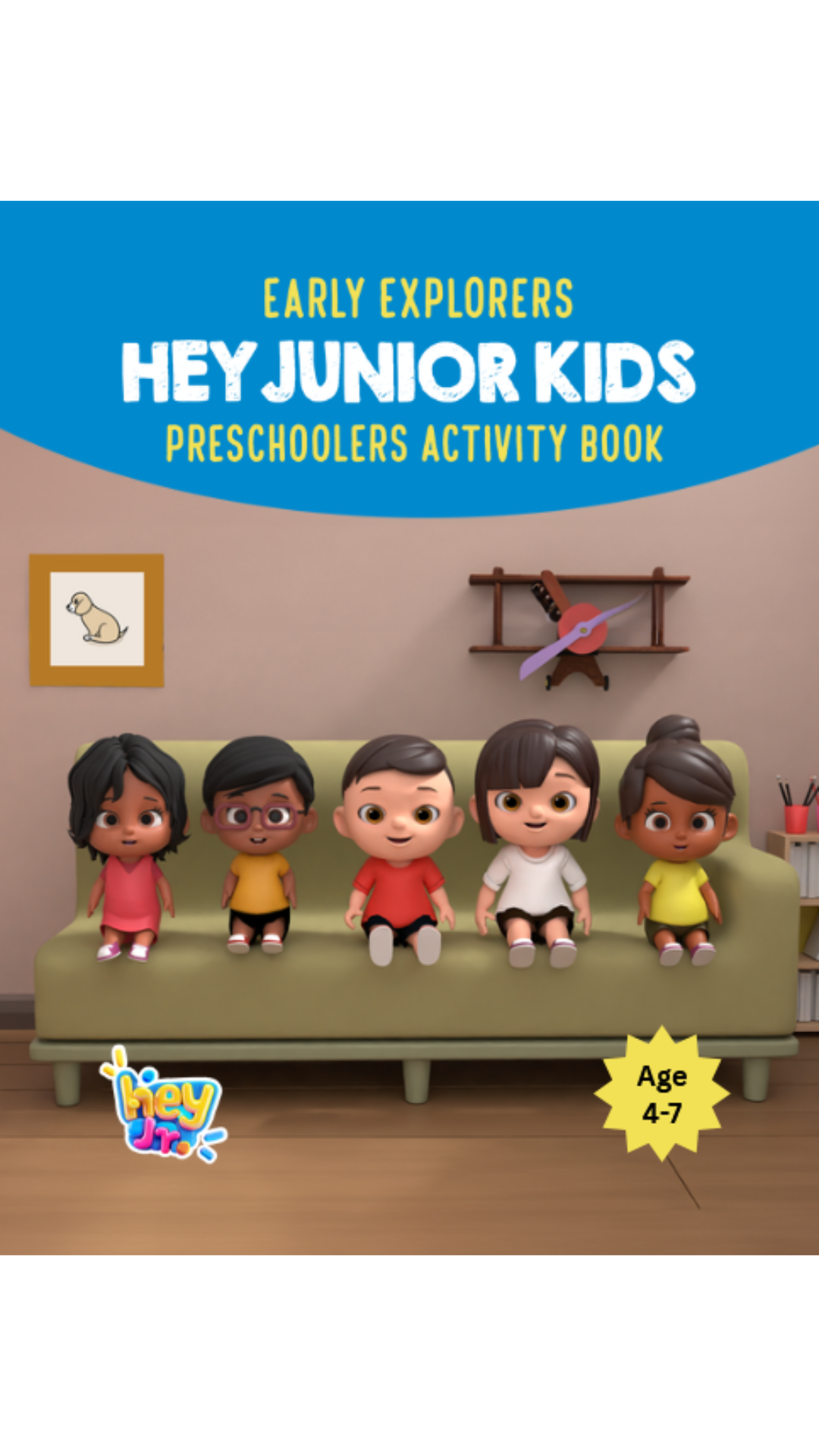 Hey Junior Kids: Activity Book for Preschoolers