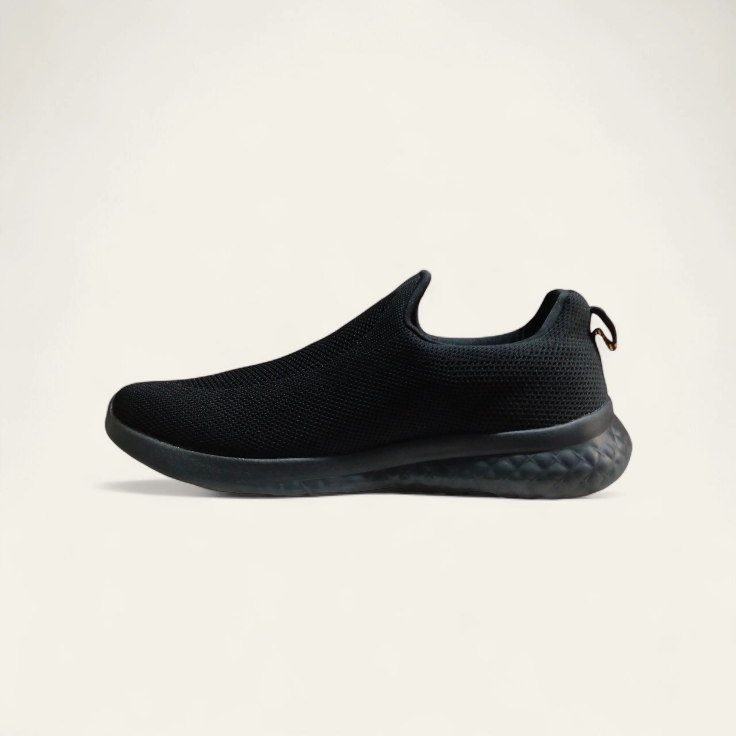 Furo Care W3071 Black - Men's Plus Size Laceless Shoes