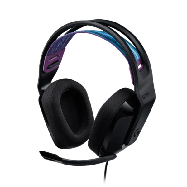Logitech Wired Gaming Headset, with Microphone G335 ( Black ) Logitech Wired Gaming Headset, with Microphone G335 ( Black )