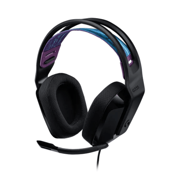Logitech Wired Gaming Headset, with Microphone G335 ( Black ) Logitech Wired Gaming Headset, with Microphone G335 ( Black )