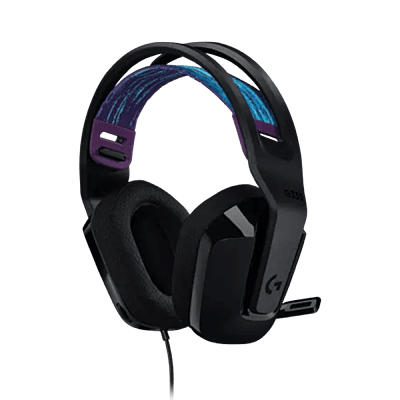 Logitech Wired Gaming Headset, with Microphone G335 ( Black ) Logitech Wired Gaming Headset, with Microphone G335 ( Black )