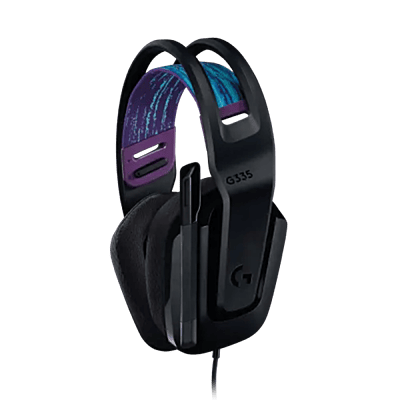 Logitech Wired Gaming Headset, with Microphone G335 ( Black ) Logitech Wired Gaming Headset, with Microphone G335 ( Black )