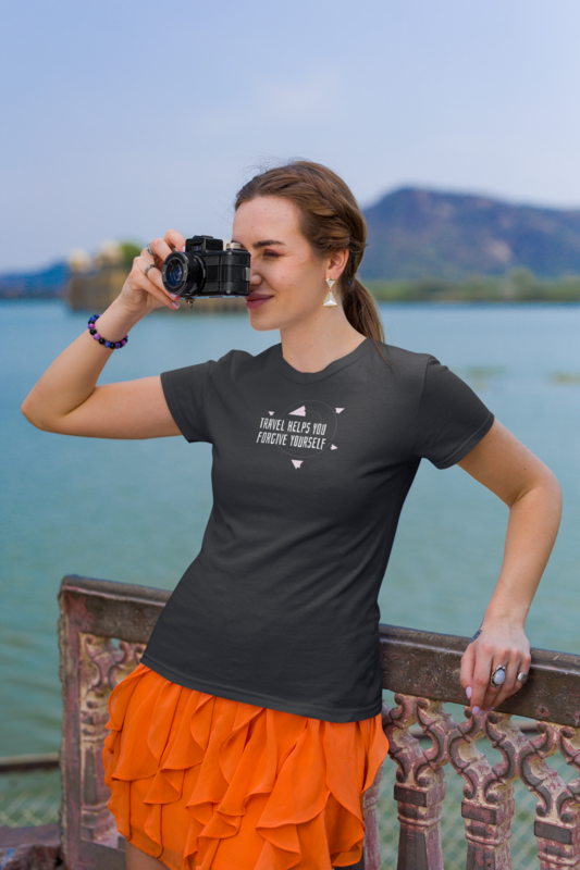 Black Round Neck T-shirt