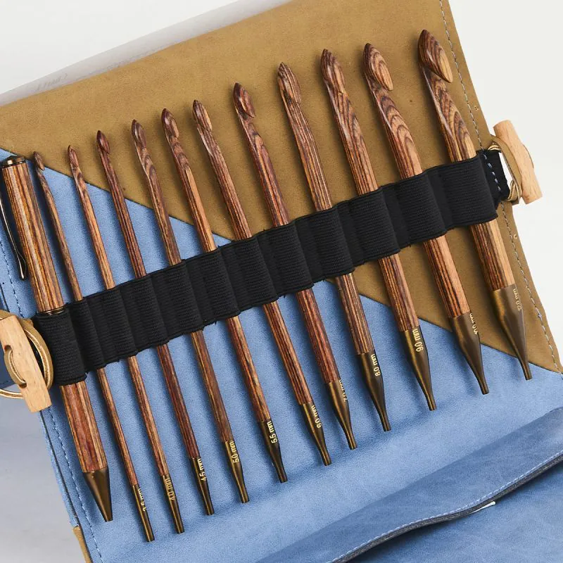 KnitPro Ginger Regal Tunisian Crochet hook Set KnitPro Ginger Regal Tunisian Crochet hook Set