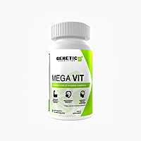 Genetic Nutrition Mega Vit | Multivitamin Supplement - 60 nos