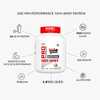 GNC Pro Performance 100% Whey Protein 1.8kg GNC Pro Performance 100% Whey Protein 1.8kg