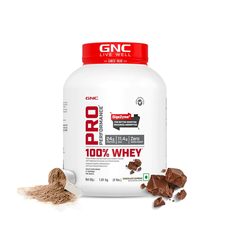 GNC Pro Performance 100% Whey Protein 1.8kg GNC Pro Performance 100% Whey Protein 1.8kg