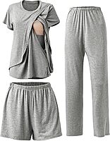 KIKWIT Maternity Feeding Tops Without Zip for Women, Feeding Coverup Pregnancy Tshirt,Feeding T-Shirt for Easy Nursing & Breastfeeding, Maternity Top Wear for Mothers grey colour KIKWIT Maternity Feeding Tops Without Zip for Women, Feeding Coverup Pregnancy Tshirt,Feeding T-Shirt for Easy Nursing & Breastfeeding, Maternity Top Wear for Mothers grey colour