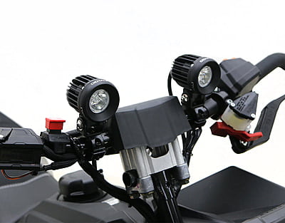 Denali Electronics Driving Light Mount - Articulating Bar Clamp 21mm-29mm, Black Denali Electronics Driving Light Mount - Articulating Bar Clamp 21mm-29mm, Black