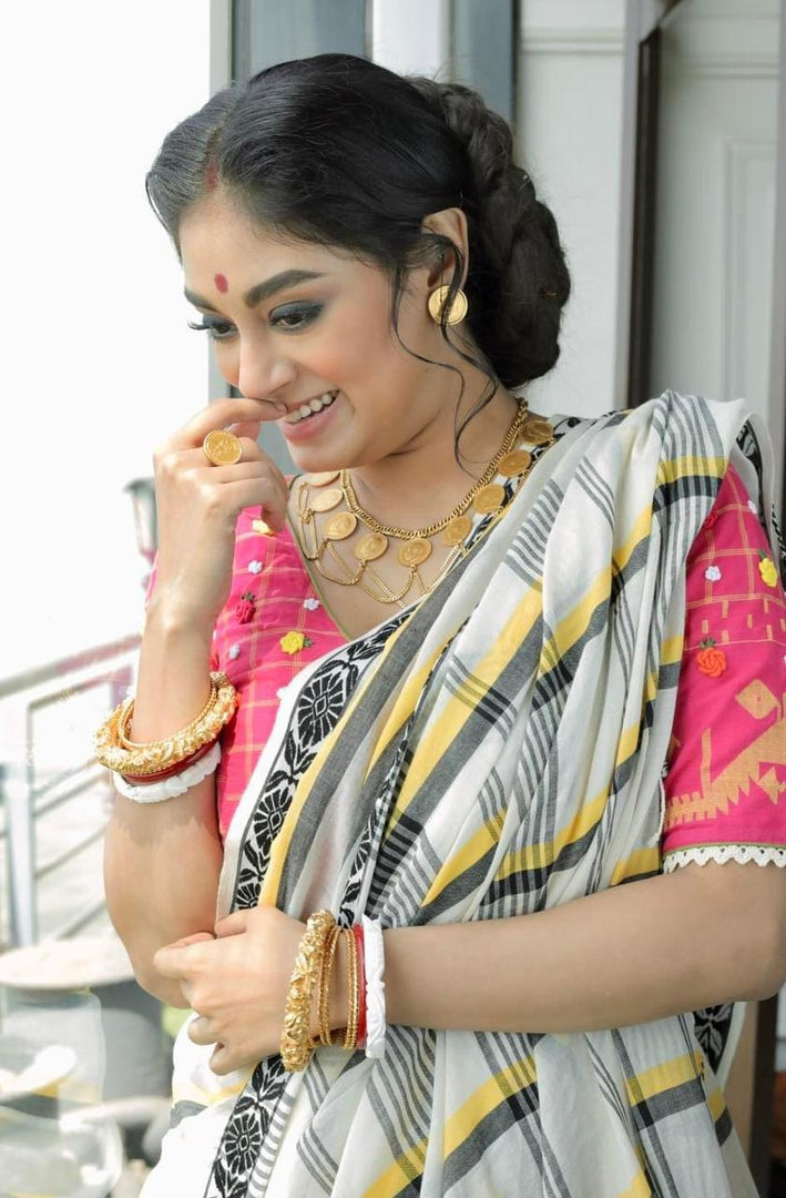 Saraswati - सरस्वती ( Khadi cotton sarees )