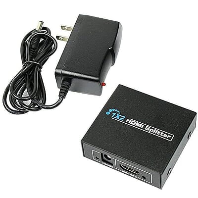 2307SR-05-05 1 2 HDMI Splitter (Black)