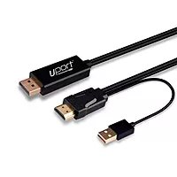 HDMI to DP Cable | 4K UHD Display | High-Speed & Plug & Play- 1.8M HDMI to DP Cable | 4K UHD Display | High-Speed & Plug & Play- 1.8M