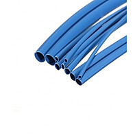 Heat Shrink Sleeve Tube 25mm Repair Mobile Phone Charger Cables, Head Set Wires, Electrical Cables (Blue) Heat Shrink Sleeve Tube 25mm Repair Mobile Phone Charger Cables, Head Set Wires, Electrical Cables (Blue)