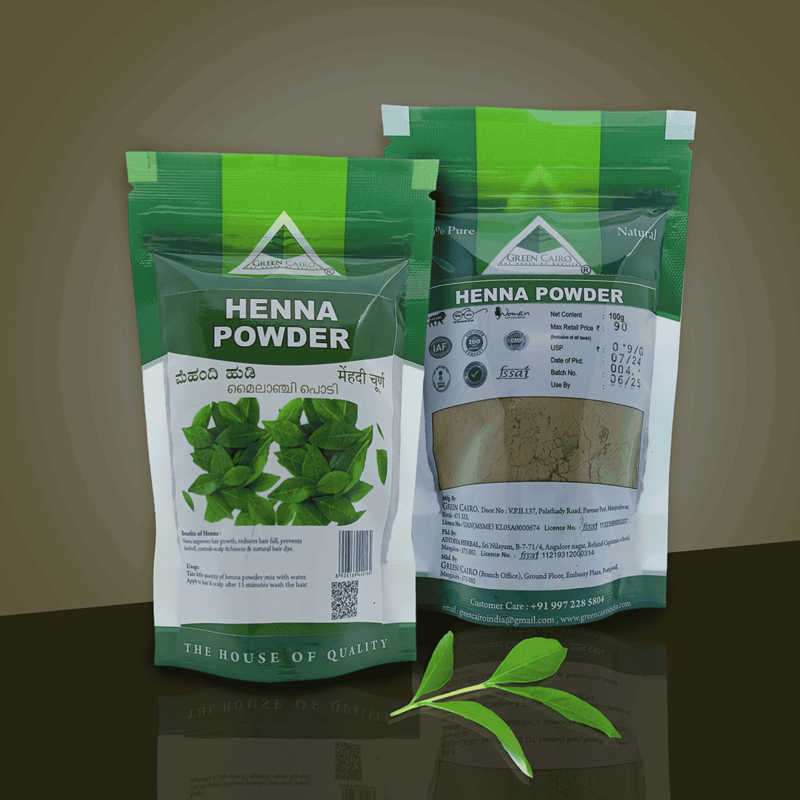 Henna Powder 100g - Green Cairo Henna Powder 100g - Green Cairo
