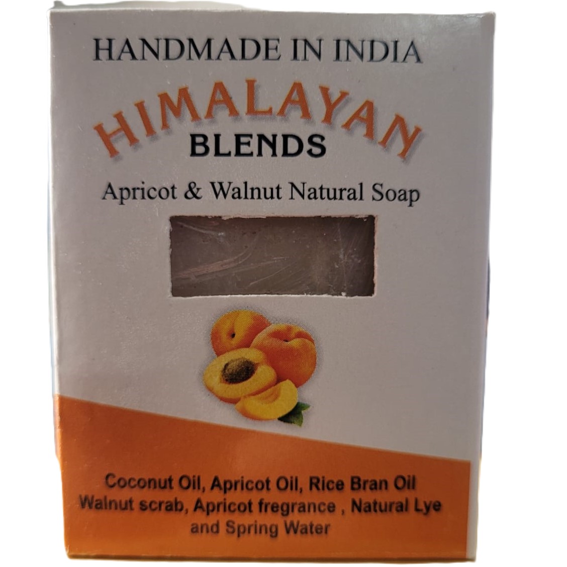 Himalayan Apricot & Walnut Natural Soap