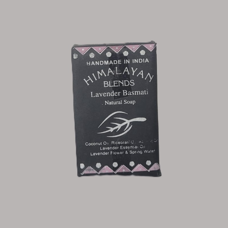 Himalayan Lavender Basmati Natural Soap