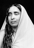 Holy Mother Sri Sarada Devi - Meditation Bust Photo