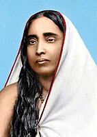 Holy Mother Sri Sarada Devi - Meditation Bust Photo