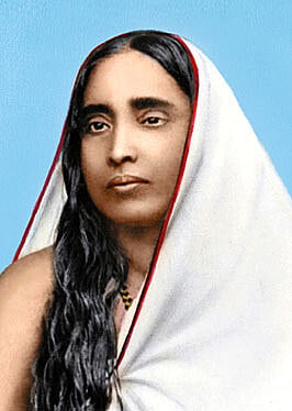 Holy Mother Sri Sarada Devi - Meditation Bust Photo