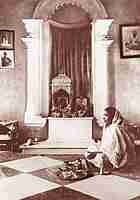 Holy Mother Sri Sarada Devi - Udbodhan Shrine Photo Holy Mother Sri Sarada Devi - Udbodhan Shrine Photo
