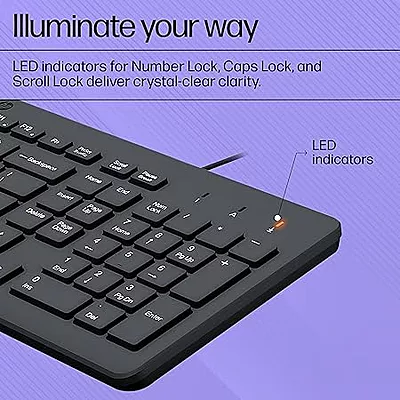 HP 150 Wired Keyboard (664R5AA#ACJ) HP 150 Wired Keyboard (664R5AA#ACJ)