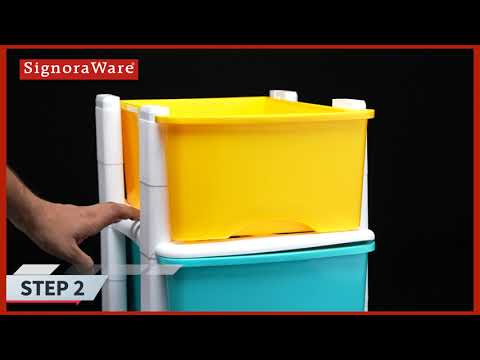 Signora ware Multipurpose Modular Drawer Big 4 Tier 12.8 Each Drawer