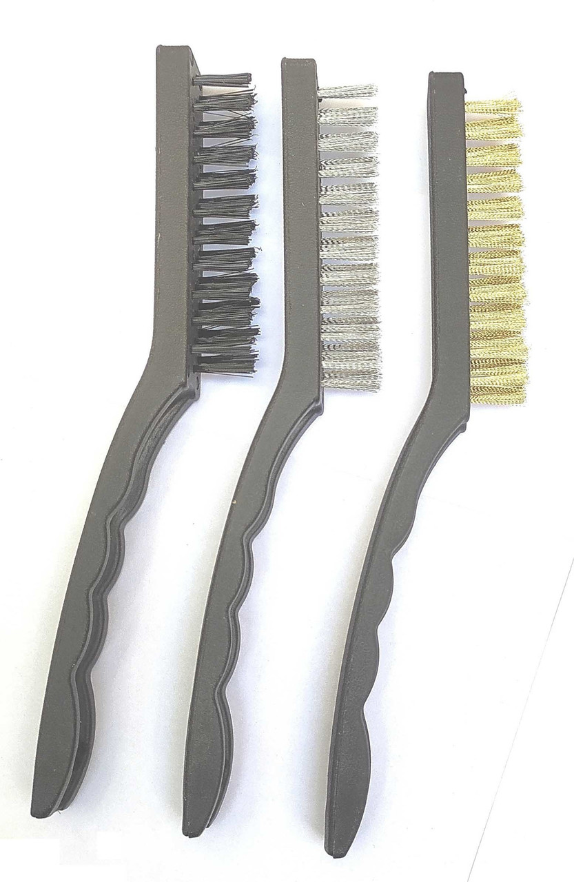 Jon Bhandari 3Pcs Wire Brush 9" Set  JB-B-020 Jon Bhandari 3Pcs Wire Brush 9" Set  JB-B-020
