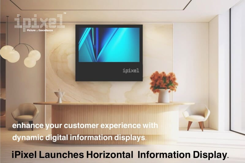 iPixel Wall Mount Horizontal  Information Display 4K IPHD5BWM