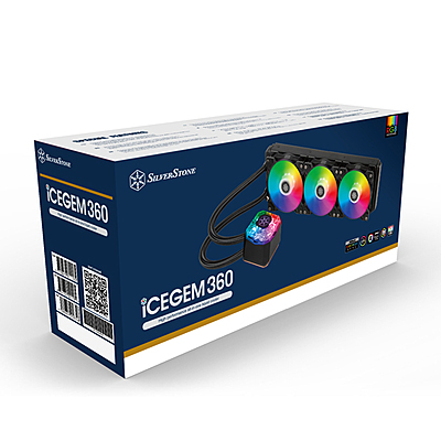 SilverStone All-in-one Liquid Cooler for AM5 & Threadripper TR5 / SP6 (IceGem 360) SilverStone All-in-one Liquid Cooler for AM5 & Threadripper TR5 / SP6 (IceGem 360)