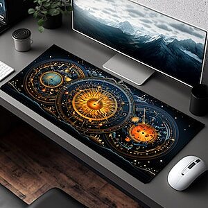 Sublimation Printed Astrology Mousepad, Astrology Desk Mat, Mousepad 300x700x2mm Sublimation Printed Astrology Mousepad, Astrology Desk Mat, Mousepad 300x700x2mm