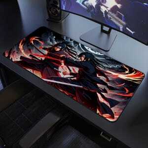 Sublimation Printed Anime Themed LED Mouse Pad (600mmx300mmx2mm) (Finish What You Start Quote) Sublimation Printed Anime Themed LED Mouse Pad (600mmx300mmx2mm) (Finish What You Start Quote)