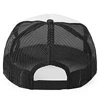 Printed Magic Boy's I Love CYCIL White and Black Colour Cap Half Net Cap Trucker Cap for Unisex Cap