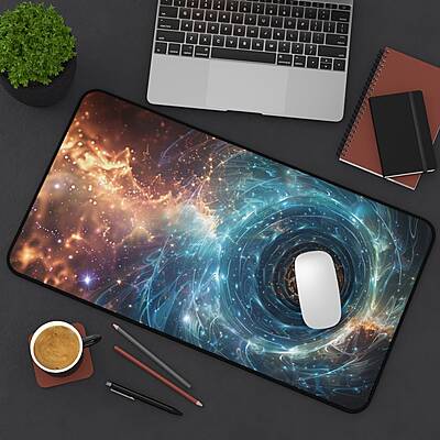 Sublimation Printed Celestial Desk Mat celestial mouse pad,stars Desk pad Mouse Pad 6-300×700×(2)MM