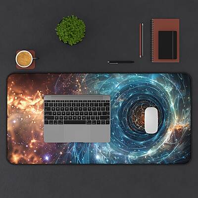 Sublimation Printed Celestial Desk Mat celestial mouse pad,stars Desk pad Mouse Pad 6-300×700×(2)MM