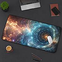 Sublimation Printed Celestial Desk Mat celestial mouse pad,stars Desk pad Mouse Pad 6-300×700×(2)MM