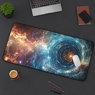 Sublimation Printed Celestial Desk Mat celestial mouse pad,stars Desk pad Mouse Pad 6-300×700×(2)MM